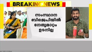 സംസ്ഥാന ബിജെപിയിൽ നേതൃമാറ്റം ഉടനില്ല. അധ്യക്ഷനായി കെ സുരേന്ദ്രൻ തുടരും