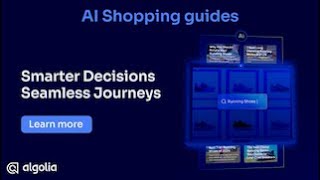Introducing Algolia Shopping Guides