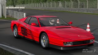 【GT7】 フェラーリ テスタロッサ '91 ニュルブルクリンク北コース 外部視点