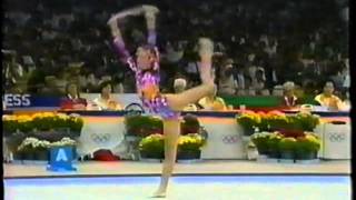 Eliza BIALKOWSKA (POL) rope - 1988 Seoul Olympics AA final