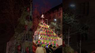 Singing Christmas Tree, Zurich 🎄#switzerland #christmastime #culturalescape