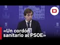 Almeida cree que los andaluces harán «un cordón sanitario» en las urnas al PSOE