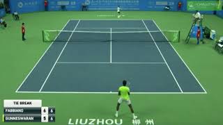 Prajnesh Gunneswaran vs Thomas Fabbiano - QF - ATP Liuzhou Challenger