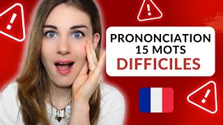 🔥 15 Mots Difficiles à Prononcer en Français 😱