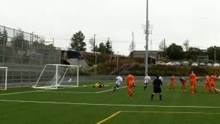 VMSL 2016/17: Vancouver United free kick goal