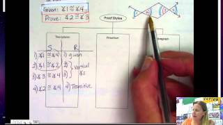2.7 Flow Chart and Paragraph Proofs