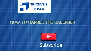 Tosca Real Time Scenario: How to Handle the Calender #toscaautomation #calendar #date