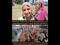 more than 10 000 girls of baramulla attempted to set a world record for the ‘largest kashmiri folk