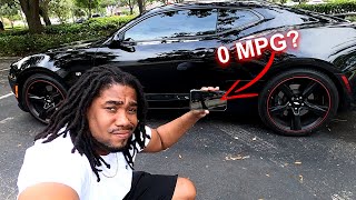 ⛽ Getting the WORSE Gas Mileage in a Camaro SS (on purpose)