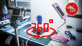 เทคนิคการถ่ายภาพสินค้า 360 องศา(ทำเครื่องหมุนชิ้นงาน) | Diy ทำเองง่ายๆ by ช่างแบงค์ LearnWithMe