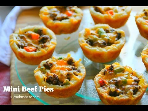 Mini Beef Pies Mini Beef Pies