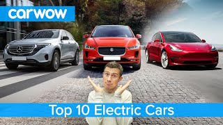 Tesla Model 3, Mercedes EQC, Jaguar I-Pace - the best electric cars named!