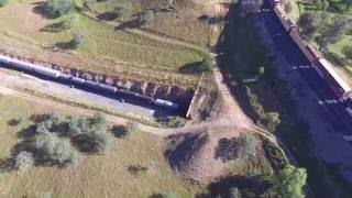 Tehachapi Loop April 2016 - Drone Video