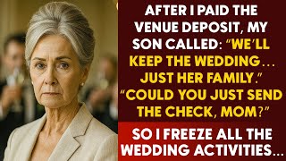 My Son Said, “We’ll Keep the Wedding, Just Her Family.” | Grandma Revenge Stories