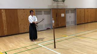 空のペットボトル斬り  Tameshigiri　katana - Japanese Sword Test Cutting 　no water pet bottle #日本刀　#ペットボトル　#試し斬り