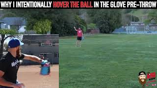 Why I Hover The Ball in The Glove Pre Throw