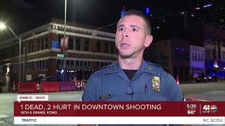 Three people shot near 16th and Grand in downtown Kansas City