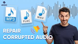 How to Repair Corrupted Audio Files (MP3/WAV/FLAC...)? | Best MP3/WAV/FLAC Repair Tool 2025