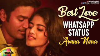 Best Love WhatsApp Status | Avuna Nena Video Song | Dhanush THOOTA Movie | Dhanush | Megha Akash