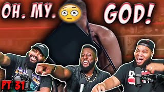 INTHECLUTCH & @ChiseledAdonis REACTS TO @bdwjforever6980 Oh My God! (Wrestling Highlights) - Part 31