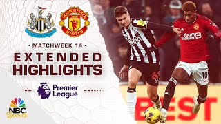 Newcastle United v. Manchester United | PREMIER LEAGUE HIGHLIGHTS | 12/2/2023 | NBC Sports