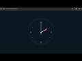 Clock ||Html CSS Neumorphism Working Analog Clock UI Design Javascript.@CodingLover-s19s