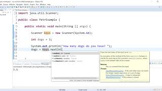 Make a Scanner to Read User Input in Java