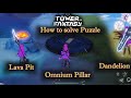 [PC] Tower of Fantasy (TOF) - How to solve Puzzle Omnium Pillar, Lava Pit & Dandelion