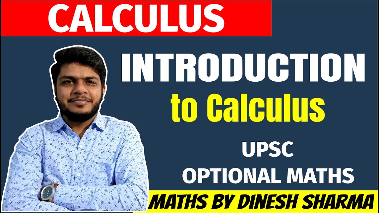 Upsc Mathematics Optional (in Hindi) | Introduction To Calculus | Du ...