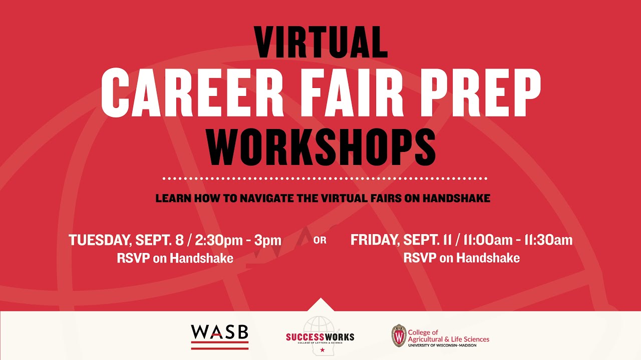 Virtual Career Fair Prep Workshop Youtube