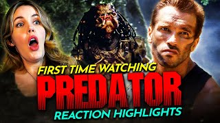 PREDATOR (1987) Movie Reaction w/ Cami FIRST TIME WATCHING