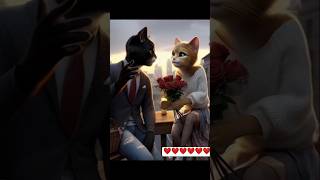 cat couple kiss#shorts #catlover #gatinhos #cute #cat #kitten #gatuno #cutecat#viralvideo#viralshort