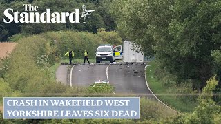 Girl, 11, orphaned by crash which killed six people in West Yorkshire