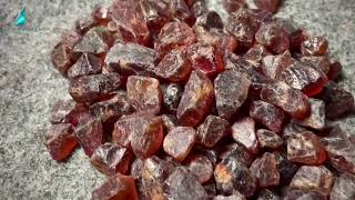 Beautiful Hessonite Garnet || SHAMSONS GEMS