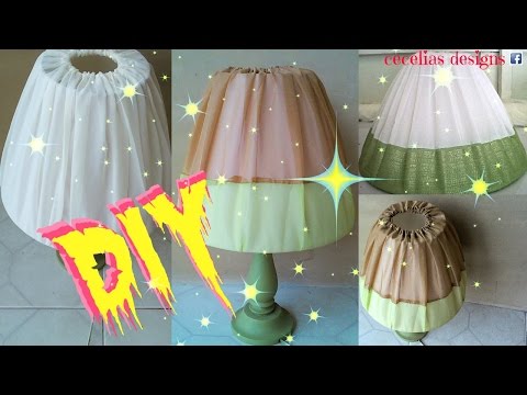 Diy Lampshade Box Pleat Drum Lamp Shade How To Make A Lampshade Cover Diy Tutorial