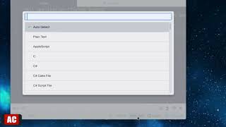 Run AppleScript in Atom (Mac)