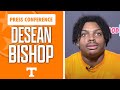 Tennessee football RB DeSean Bishop talks during fall camp I Tennessee Volunteers I GBO