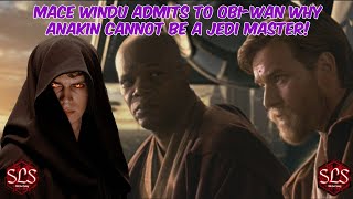 MACE WINDU's Shocking Reason Anakin Can't Be a Jedi Master!