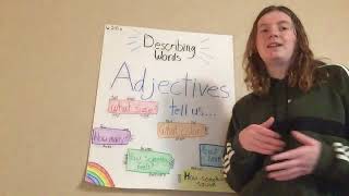Adjectives Anchor Chart