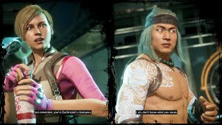 Cassie Cage v Liu Kang - Dialogues - Mortal Kombat 11 Ultimate