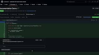 CodeMaker Pull Request: Comments Editing