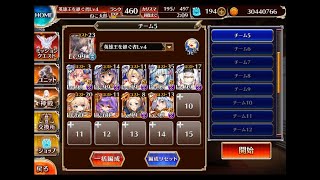 【千年戦争アイギス】目覚めし地底の竜群 神級EX501 白以下放置【ちびアラン】