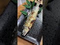 鮎の塩焼き/Grilled sweetfish