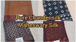 Maheswary  Silk,Pure Chanderi Silk,Modal Silk Sarees