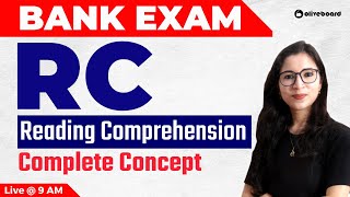 Reading Comprehension Complete Concepts For All banking Exams | By Saba Ma'am