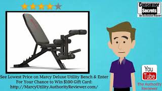 Review \u0026 SALE Marcy Deluxe Utility Bench