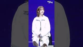 1초 만에 사과하는 트리플에스 VV 맏언니 김유연 ㅋㅋ ｜ tripleS VV, Kim Yoo Yeon [MTN 직캠]