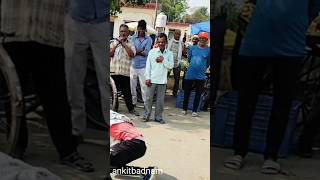 शराबी रोड़ पर गिर गया#viral#video#funny#short#badnam#reals#liks#tag#comedy#video#ankitbadnam