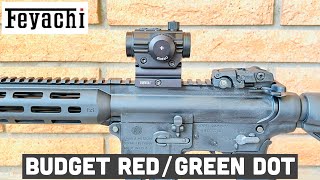 Feyachi RDS-36 Budget Red \u0026 Green Dot Rifle Sight