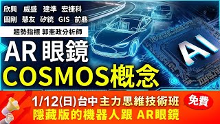 COSMOS概念 AR眼鏡 20250107趨勢指標 郭憲政分析師